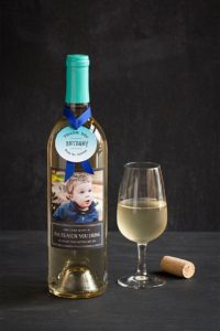 Teacher gift: customized wine bottle label