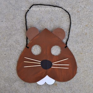 groundhog mask