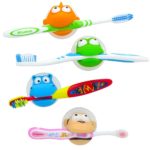 Hurley Hippo & Friends Kids Toothbrush Holder Set