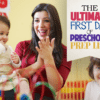 The First Day of Preschool Prep List