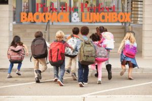 pick the perfect preschool backpack and lunchbox